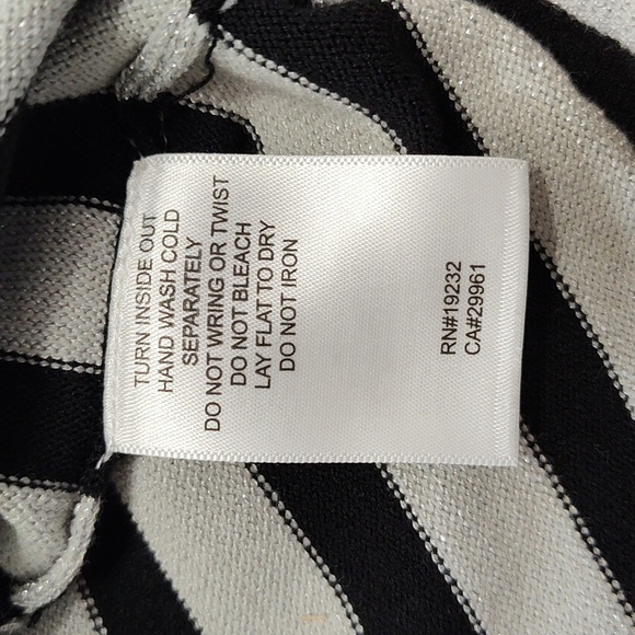 Alfred Dunner Sweater 2X Festive Holiday Party Glam Beaded Black & Silver Chic - Picture 6 of 12